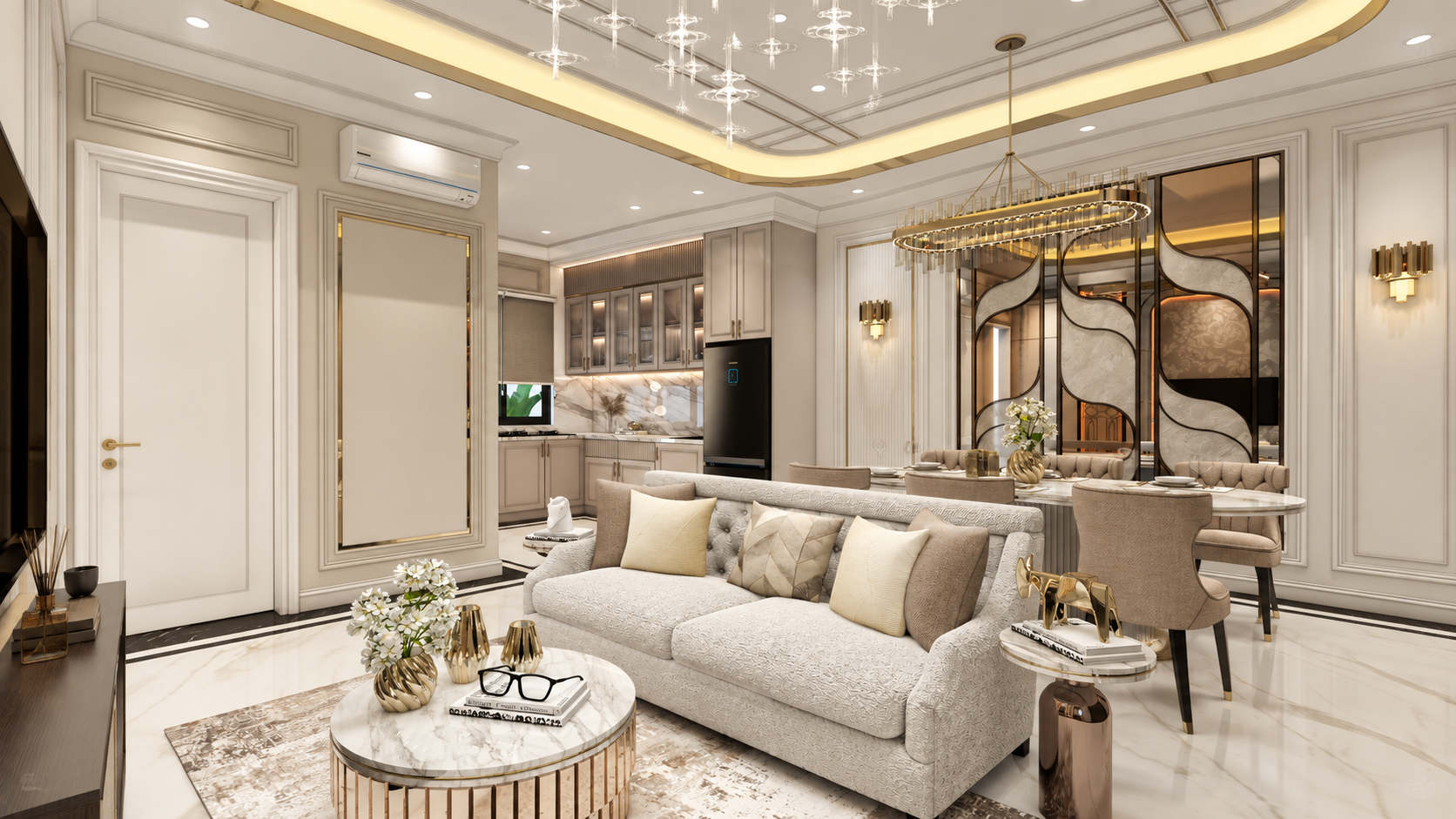 Grand Damara interior